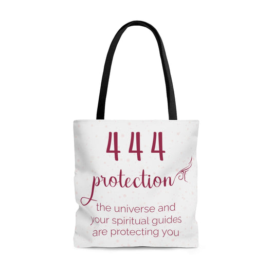 ANGEL NUMBER 444 JAZZBERRY TOTE BAG
