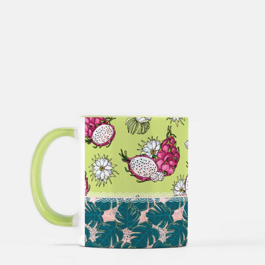 Anna Molda Mug 11 oz. (Green + White)