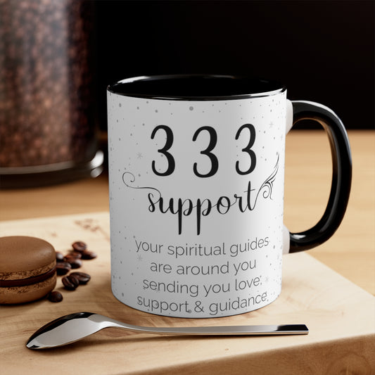 ANGEL NUMBER 333 MUG, 11OZ
