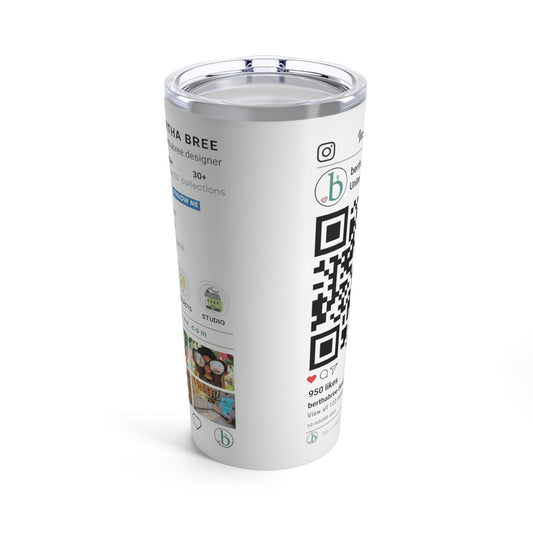 INSTAGRAM PERSONALIZED TUMBLER 20oz