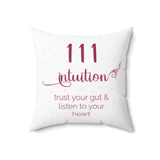 Angel Number 111 Jazzberry Cushion