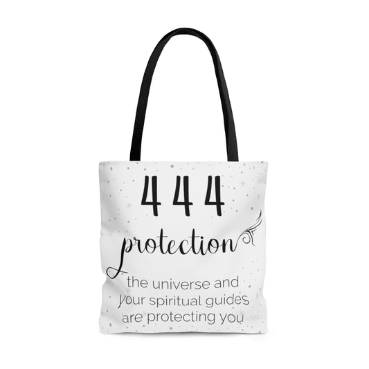 ANGEL NUMBER 444 TOTE BAG