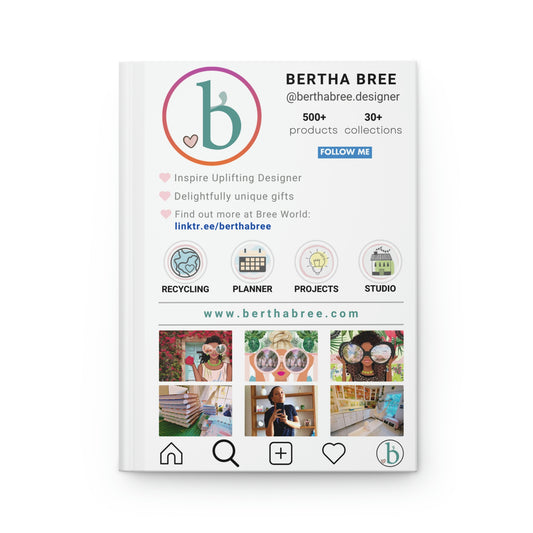 Instagram Personalized Hardcover Journal