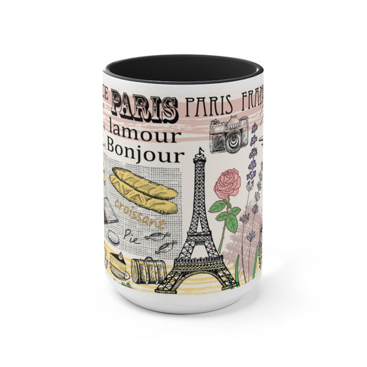 PARIS LAMOUR BONJOUR MUG